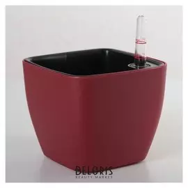 Кашпо квадратное с автополивом 1,1 л "Unicum"