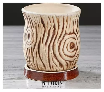 Кашпо "Пень", 0.6 л