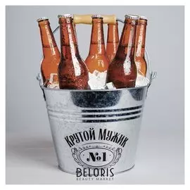 Кашпо подарочное «Крутой мужик», 18 х 22,5 см