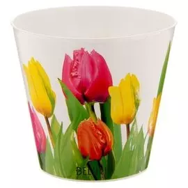Кашпо «Тюльпаны», 0.8 л