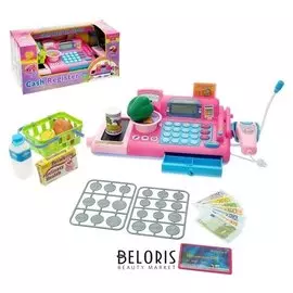 Касса Розовая мечта с аксессуарами и весами