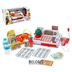 Касса Супермаркет с корзинкой и весами