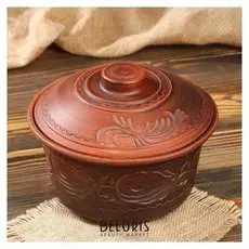 Кастрюля 2 л. резная