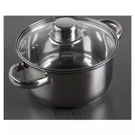 Кастрюля «Классика», 1,5 л, D=17,5 см, с крышкой