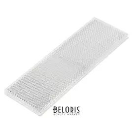 Катафот на самоклеящейся основе, 14,5х5 см, белый