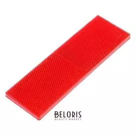 Катафот на самоклеящейся основе, 14,5х5 см, красный