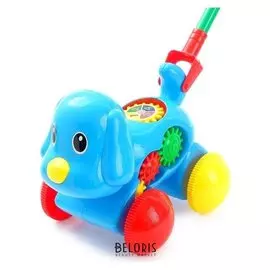 Каталка на палке "Пёсик"