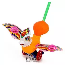 Каталка на палке "Птичка"