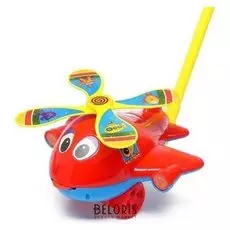 Каталка на палке «Вертолётик»