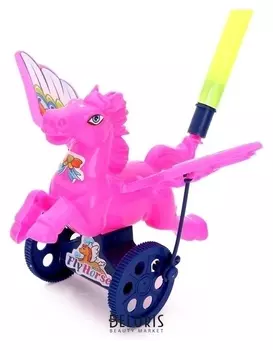 Каталка на палочке Пегас