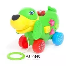 Каталка на верёвке "Ава", звуковые эффекты