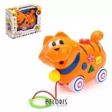 Каталка на верёвочке «Кошка»