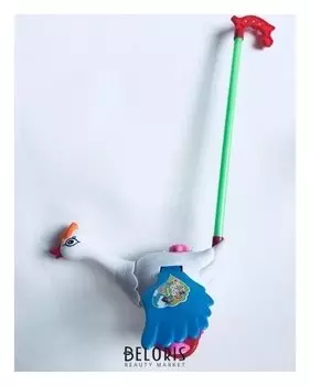 Каталка с палочкой "Гусь"