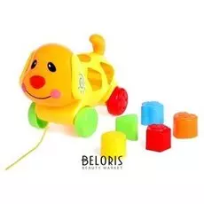 Каталка "Собачка" с сортером