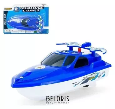 Катер «Морской патруль» работает от батареек