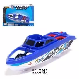 Катер «Морской патруль», работает от батареек