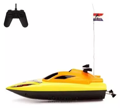 Катер радиоуправляемый «Гоночный», работает от батареек