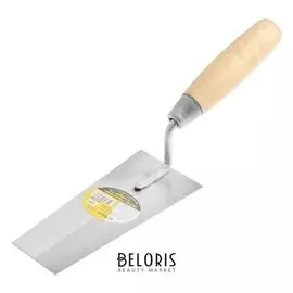 Кельма отделочника "Трапеция", 160 мм, деревянная рукоятка