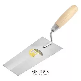 Кельма отделочника "Трапеция", 200 мм, деревянная рукоятка