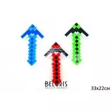 Кирка игрушечная светящаяся Minecraft