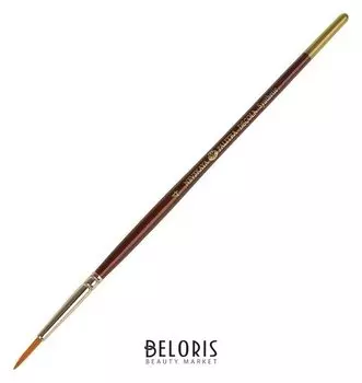 Кисть Decola № 4, синтетика, круглая, D=2.6 мм