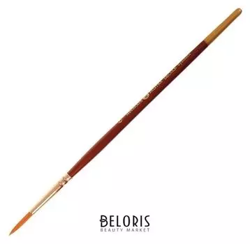 Кисть Decola № 6, синтетика, круглая, D=3.2 мм