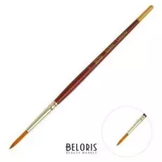 Кисть Decola № 7, синтетика, круглая, D=3.8 мм