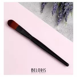 Кисть для макияжа 18 см, цвет чёрный