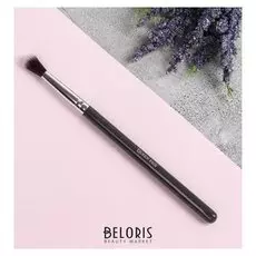 Кисть для макияжа «Brush Graphite», 18,5 см, цвет серый
