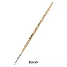 Кисть художественная Roubloff 1210, синтетика, круглая, № 00, короткая ручка, покрыта лаком