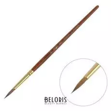 Кисть колонок, круглая №10, «Гамма» классика