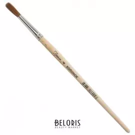 Кисть колонок, живописная (1 штука), круглая, №4