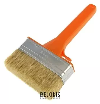 Кисть-макловица "Акор", 120х35 мм, ручка пластик, натуральная щетина, для фасада