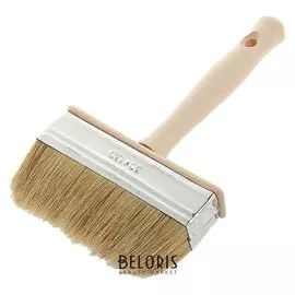 Кисть-макловица Lom, 30х130 мм, ручка дерево, натуральная щетина