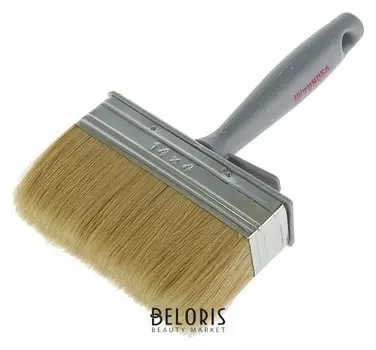 Кисть-макловица Tundra, натуральная щетина, пластиковая ручка, 40 х 140 мм