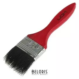 Кисть плоская Lom, смешанная щетина, деревянная ручка, 2", 50 мм