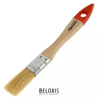 Кисть плоская Sparta Slimline, 20 мм, ручка дерево, натуральная щетина