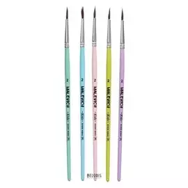 Кисть "" пони круглая № 2 Malevich Kids (D-2мм L-12мм) 733102