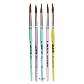 Кисть "" пони круглая № 5 Malevich Kids (D-5мм L-20мм) 733105