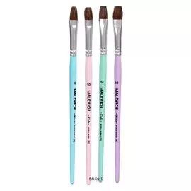 Кисть "" пони плоская №10 Malevich Kids (B-10мм L-20мм) 733210