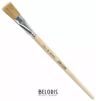 Кисть щетина, оформительская (1 штука), плоская, №20