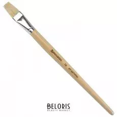 Кисть щетина, плоская, № 16