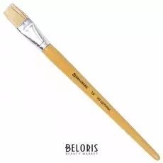 Кисть щетина, плоская, № 18