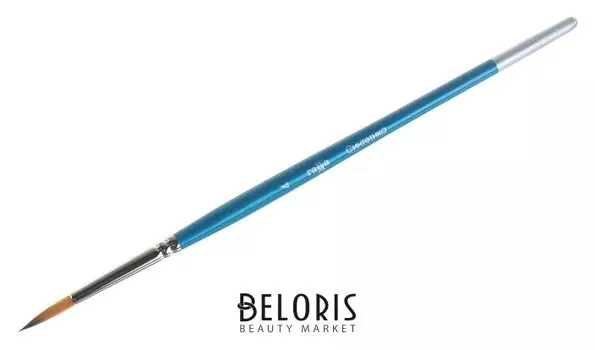 Кисть синтетика, круглая №4, «Гамма»