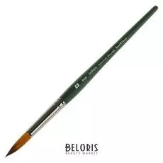 Кисть синтетика круглая Bruno Visconti № 8 короткая ручка универсальная