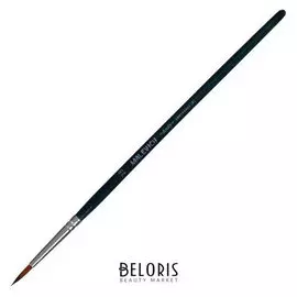 Кисть синтетика круглая Malevich Andy № 2,5 D-2.5мм L-13мм (Корот ручка) син лак 753025