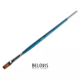 Кисть синтетика, плоская №8, «Гамма»