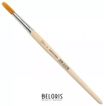 Кисть синтетика, живописная (1 штука), круглая, №7