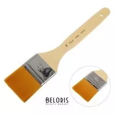 Кисть «Сонет» № 50, синтетика, флейцевая, короткая ручка, B=48 мм