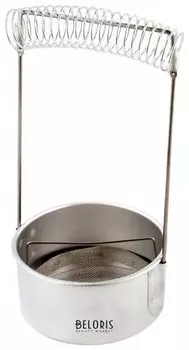 Кистемойка алюминиевая, диаметр 10,5 см, высота 18 см